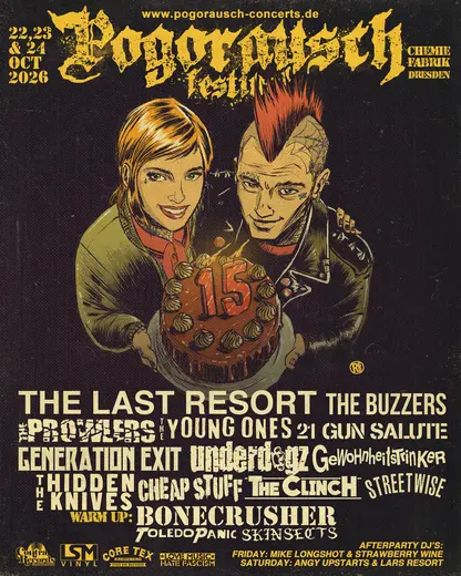Flyer 15. Pogorausch Festival