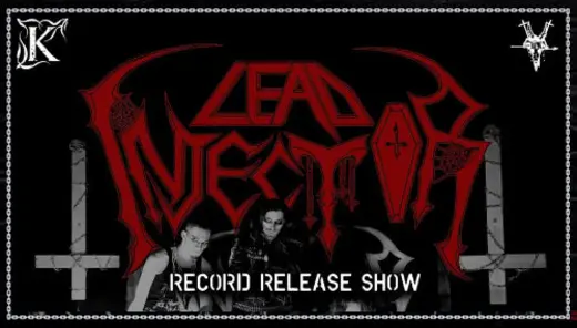 Flyer LEAD INJECTOR - Record Release