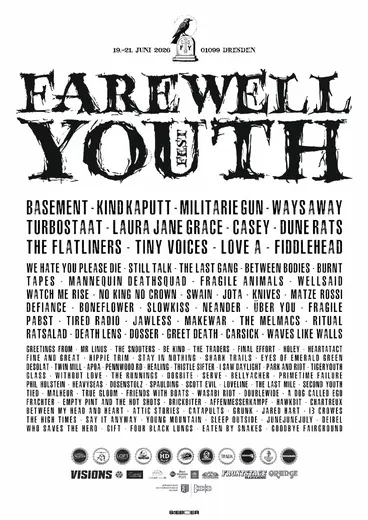 Flyer FAREWELL YOUTH FEST