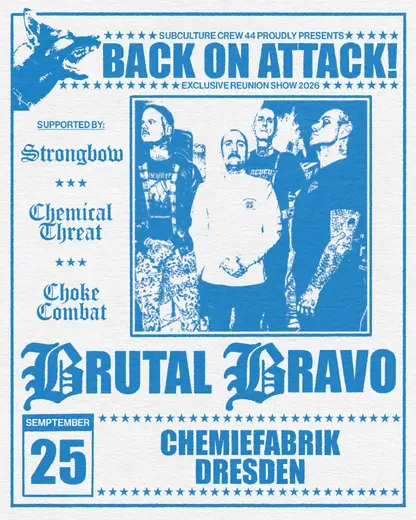 Flyer BRUTAL BRAVO