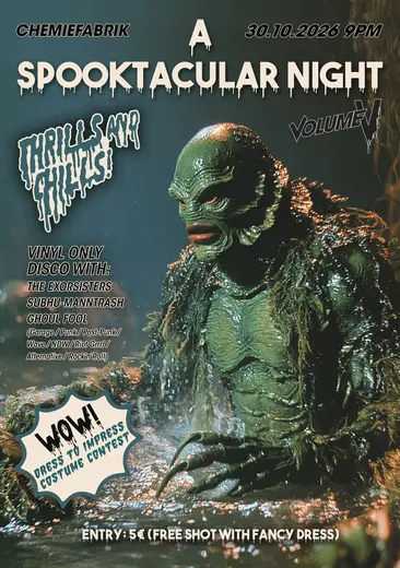 Flyer A Spooktacular Night Volume 5