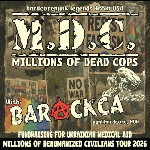 Flyer M.D.C. + BARACKCA