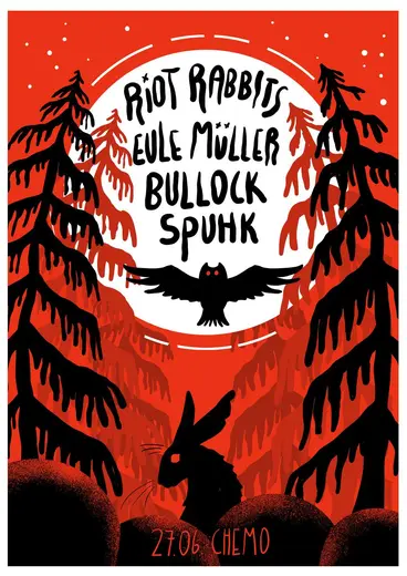 Flyer RIOT RABBITS