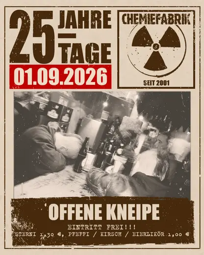 Flyer Offene Kneipe