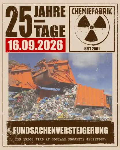 Flyer Fundsachenversteigerung