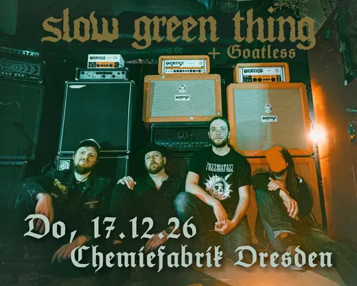 Flyer SLOW GREEN THING - GOATLESS